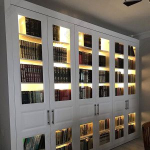 کتابخانه مبران دیواری چوبی